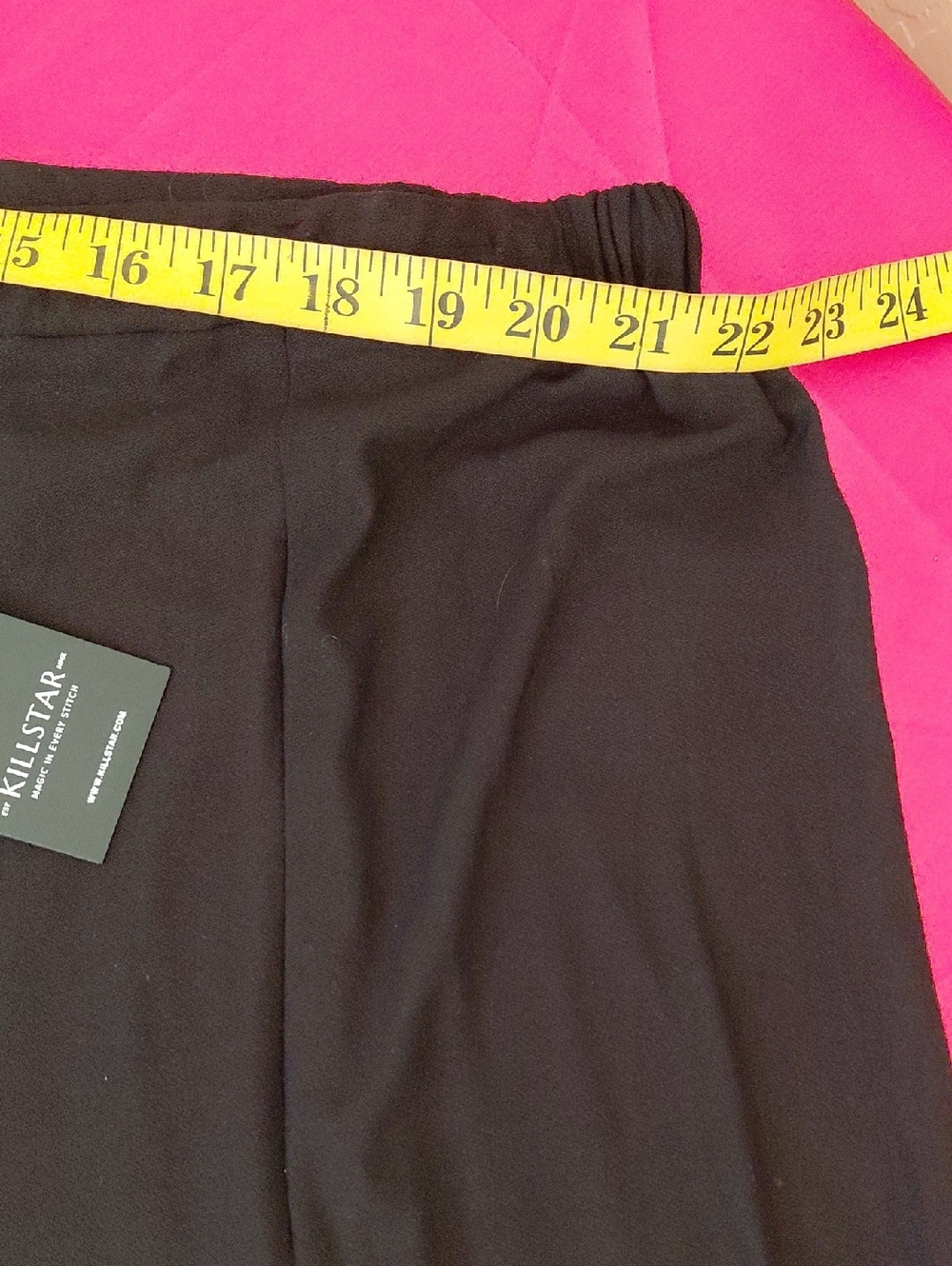 KILLSTAR TWILIGHT HOUR 3X Black Maxi Skirt with Crescent & Star Charm DRAWSTRING - Picture 12 of 13